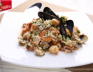 Impiattare e gustare un favoloso Risotto alla Pescatora