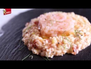 Ricetta del Risotto con Tartar di Scampi